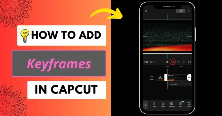 How to add keyframes in capcut